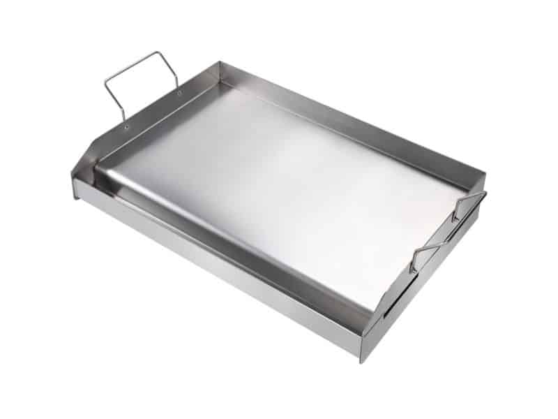 Grillplaat - RVS 430 Plancha/Bakplaat - Afmeting 58,7 x 39