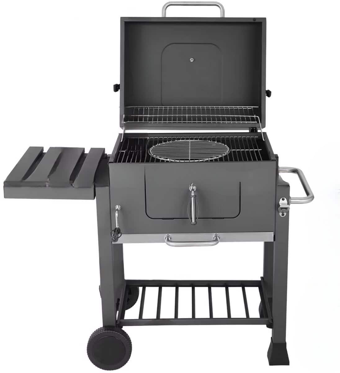 grillwagen houtskoolbarbecues voor zware bbq’s en buitenkeuken