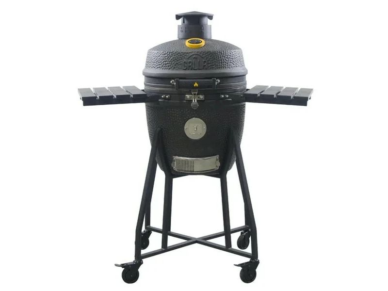 GRLLR Ember Classic 18 Charocal Black Kamado BBQ Mat Zwart