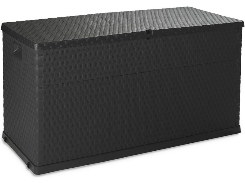 Grote Opbergbox voor Buiten met Rotan Look - 420 Liter