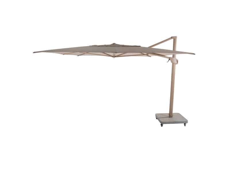 Hacienda zweefparasol 300x400 cm latte frame sand 4 Seasons Outdoor