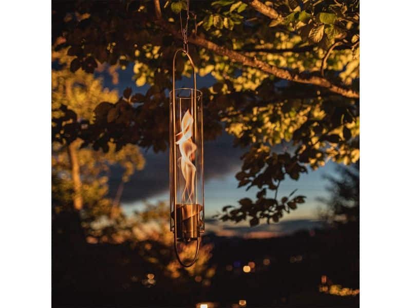 Hangaccessoire RVS voor Windlicht - Traploos Verstelbaar in Hoogte voor Binnen en Buiten