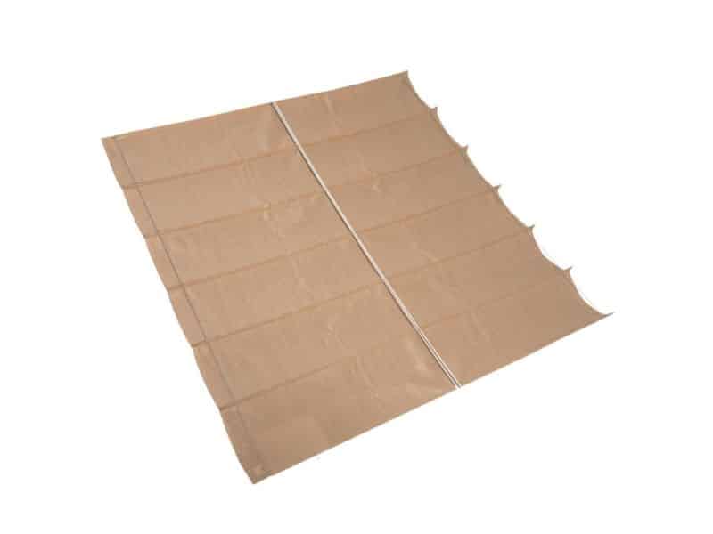 Harmonica schaduwdoek B 2,9 m L 4,0 m zand NC Outdoor - Nc outdoor