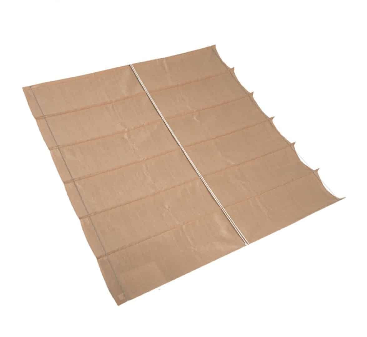 harmonica schaduwdoek b 2,9 m l 4,0 m zand nc outdoor nc outdoor