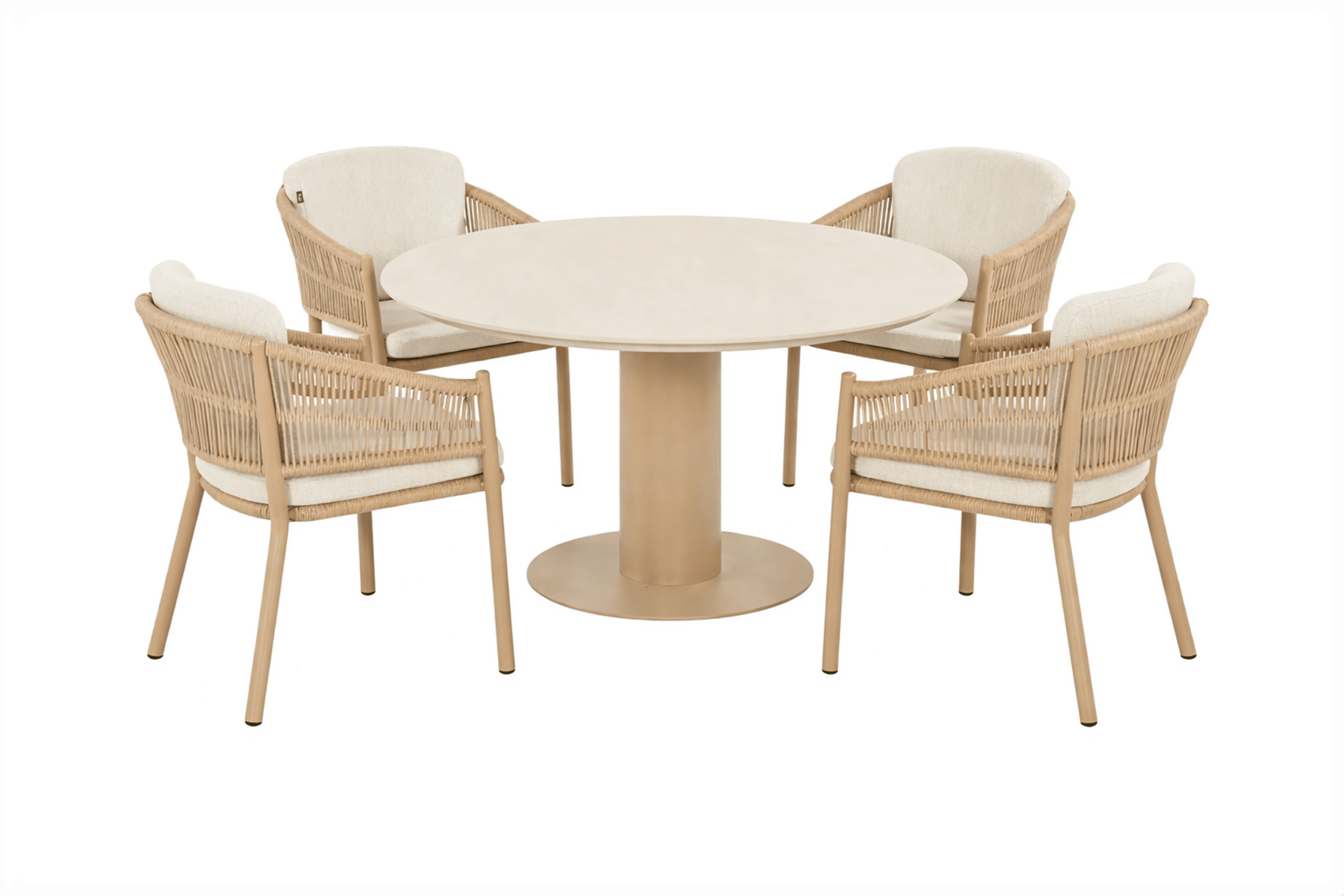 hartman altea/girona 120 cm dining tuinset 5 delig