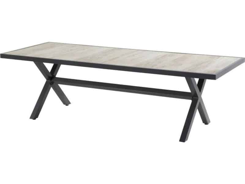 Hartman Canterburry keramische tuintafel 247x96 cm - grijs