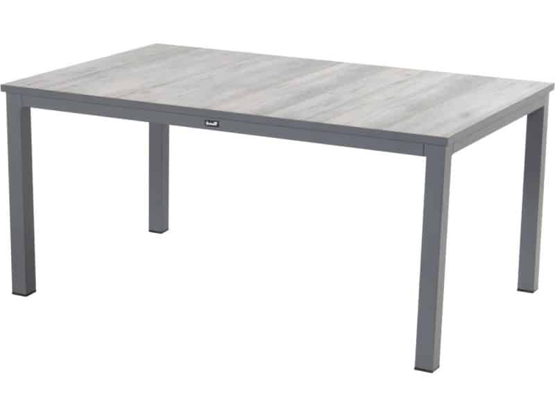 Hartman Comino dining tuintafel 163x105 cm. - Keramiek/Grijs