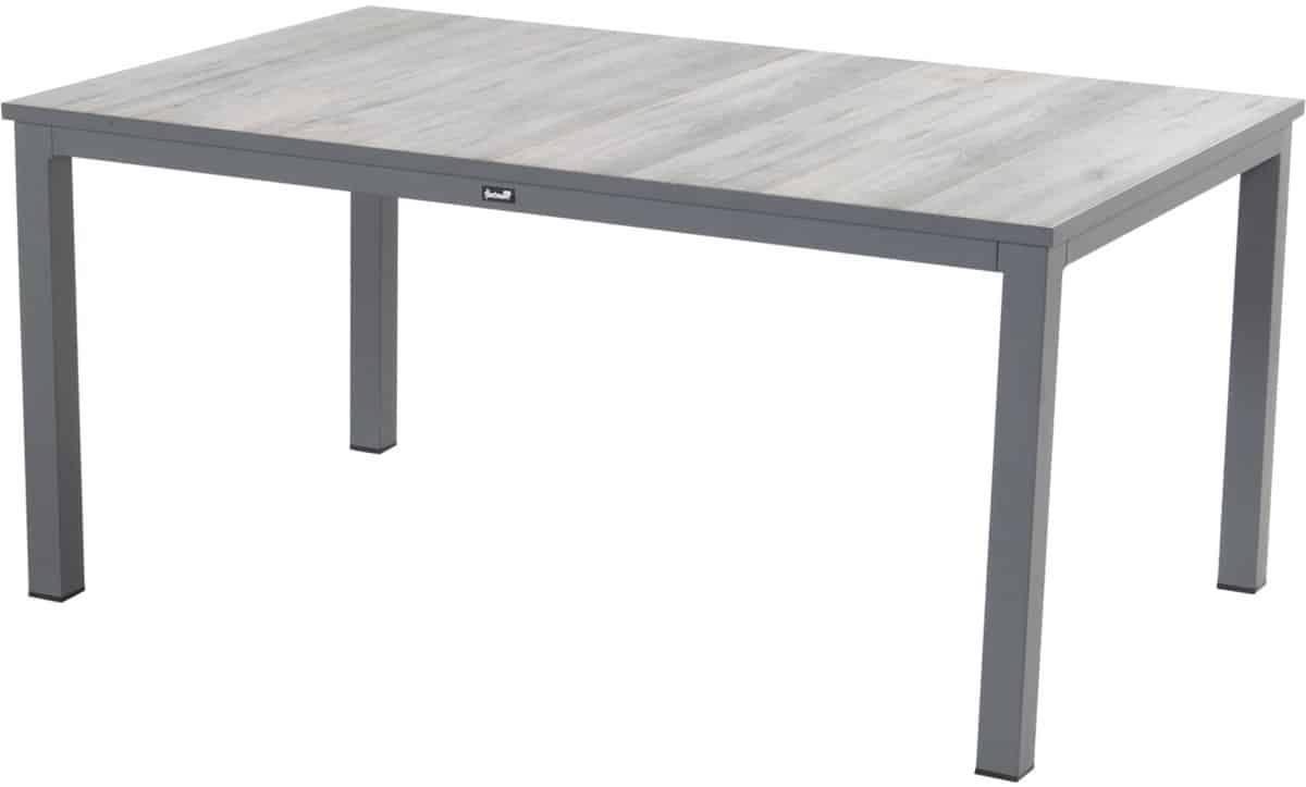 hartman comino dining tuintafel 163×105 cm. keramiek/grijs