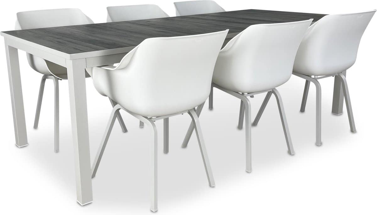 hartman comino tuinset 6 persoons sophie element tuinstoelen