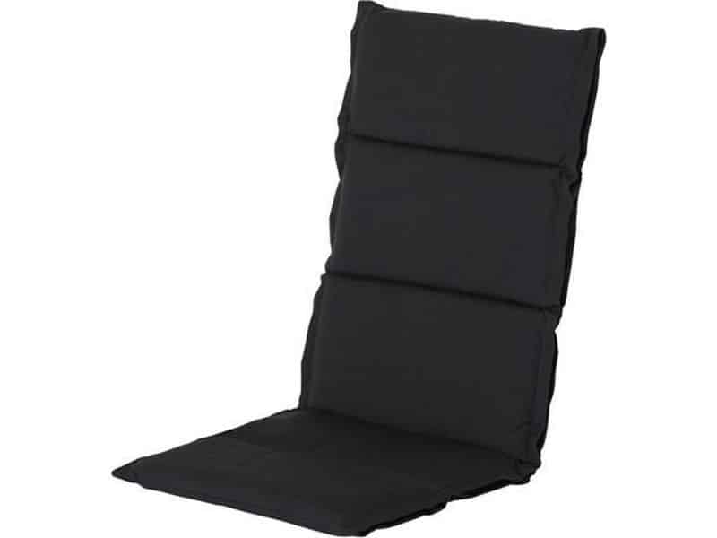 Hartman dun hoog tuinkussen Havana 123x50x5 cm - donkergrijs