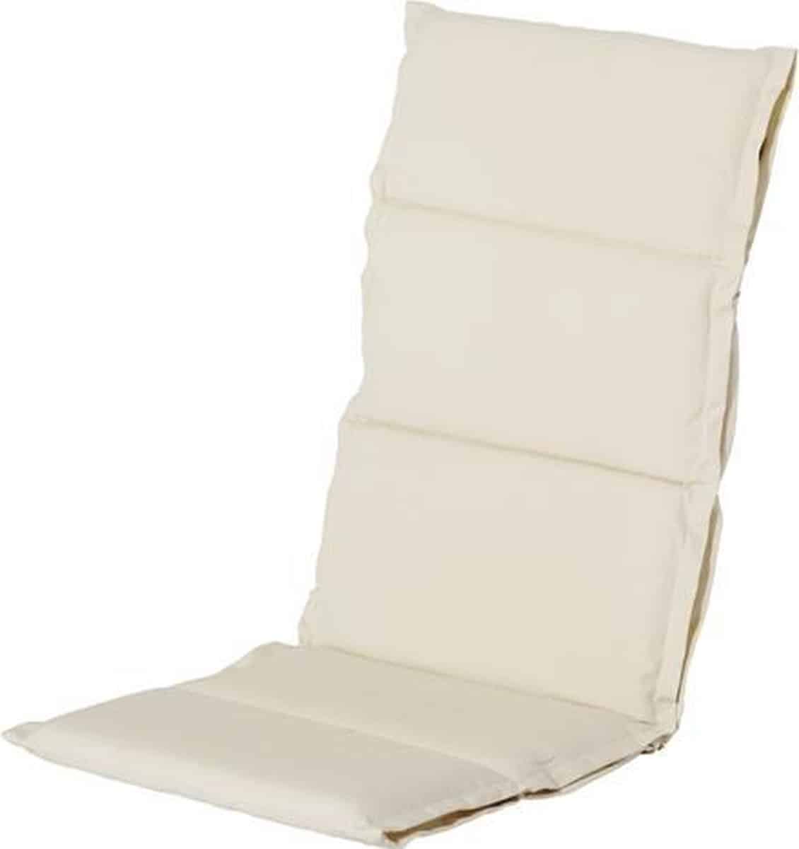 hartman dun hoog tuinkussen havana 123x50x5 cm ecru