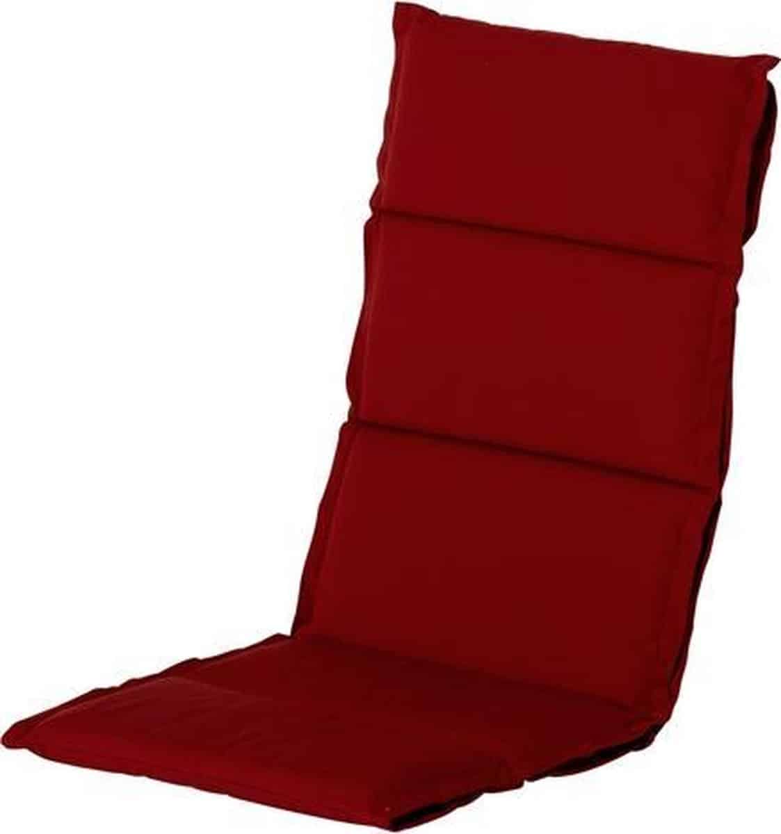 hartman dun hoog tuinkussen havana 123x50x5 cm rood