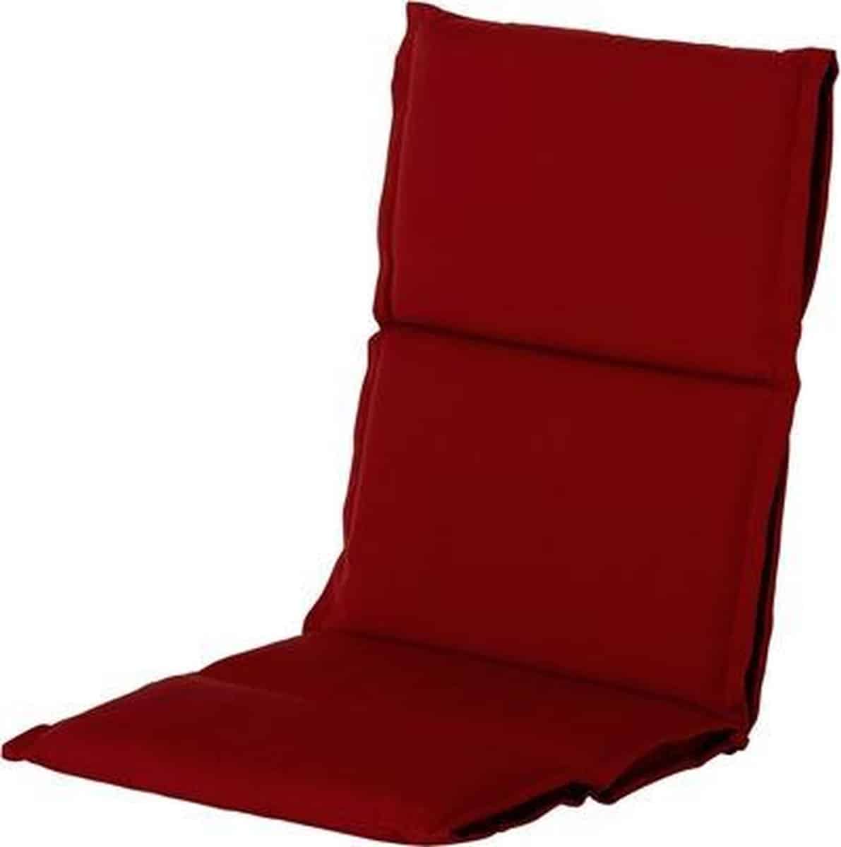 hartman dun laag tuinkussen havana 107x50x5 cm rood