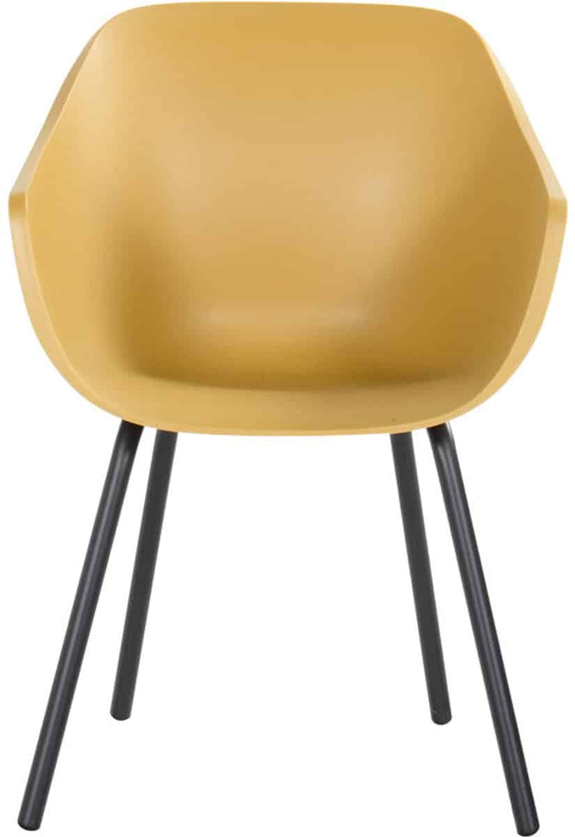 hartman iris rondo black/yellow kunststof 58x57x83cm