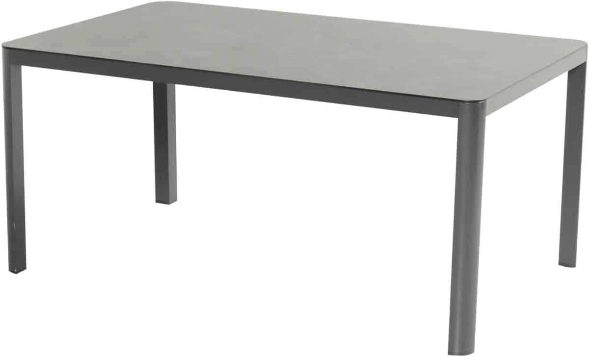 hartman jill rondo tuintafel 160x90x74cm antraciet