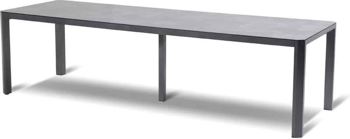 hartman lille hpl tuintafel 278×100 cm xerix antraciet