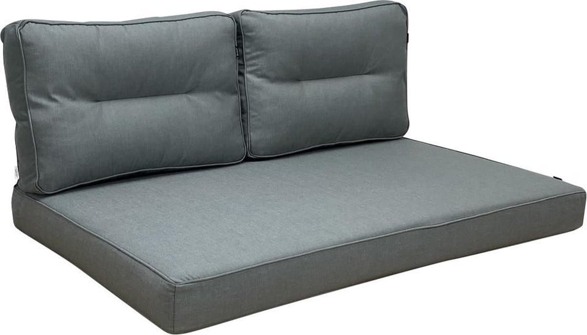 hartman palletkussen tuinkussen 3 delig havana grijs