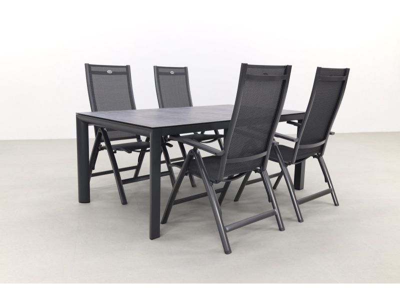 Hartman Roma/Baltimor 180 cm. verstelbare tuinset - 5-delig