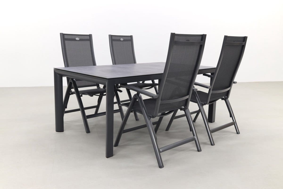hartman roma/baltimor 180 cm. verstelbare tuinset 5 delig