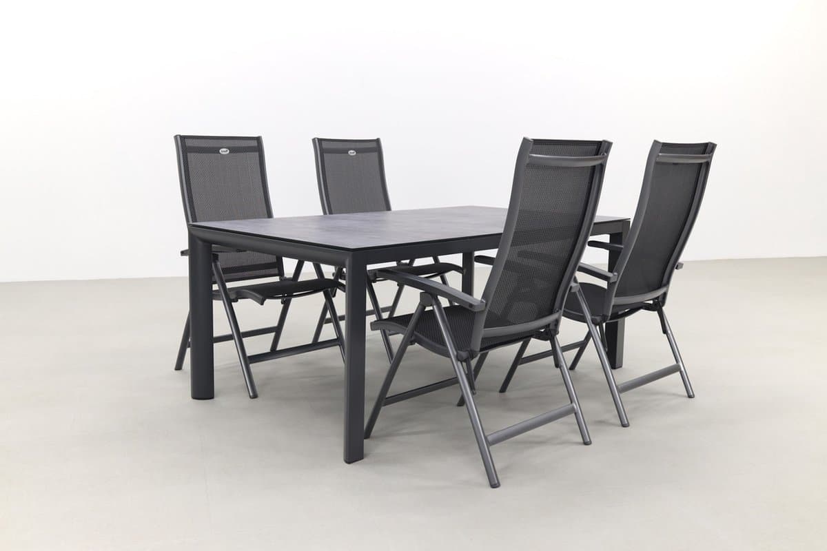 hartman salvatore/baltimor 4 persoons 180×100 cm. verstelbare tuinset