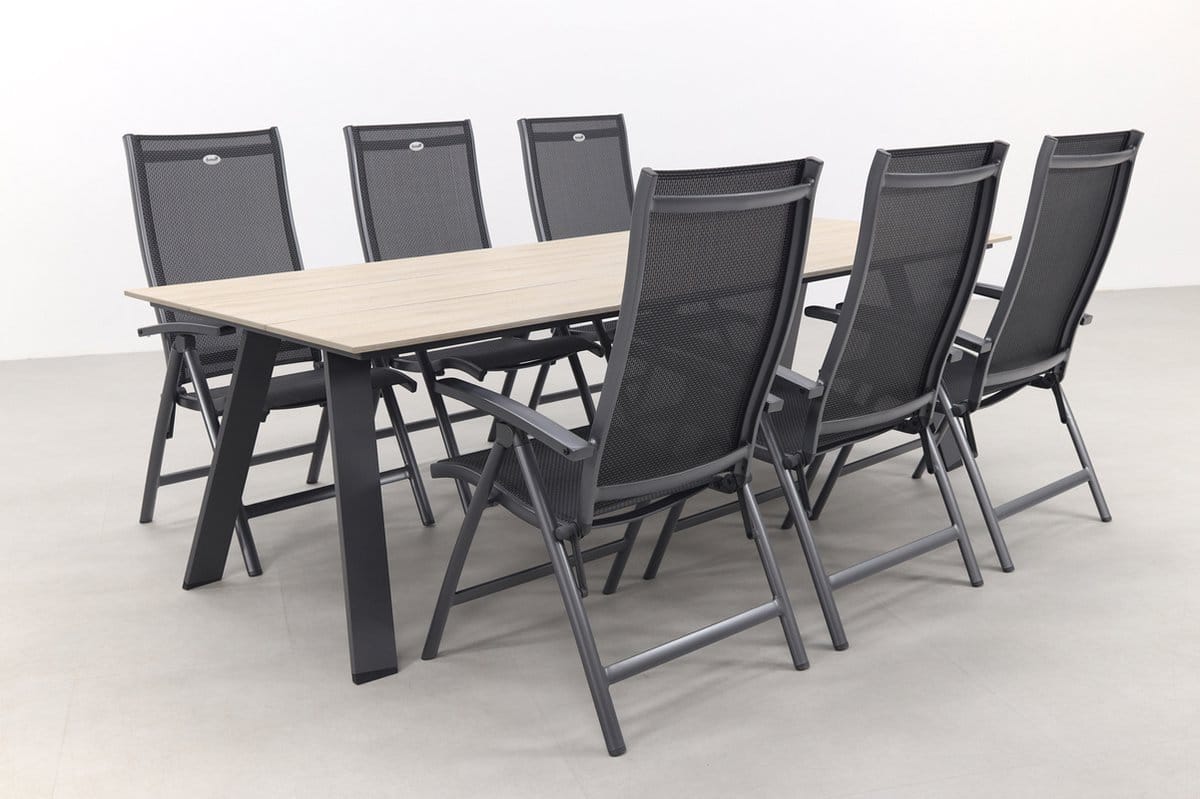 hartman salvatore/garden impressions nevada 240×100 cm. tuinset verstelbaar