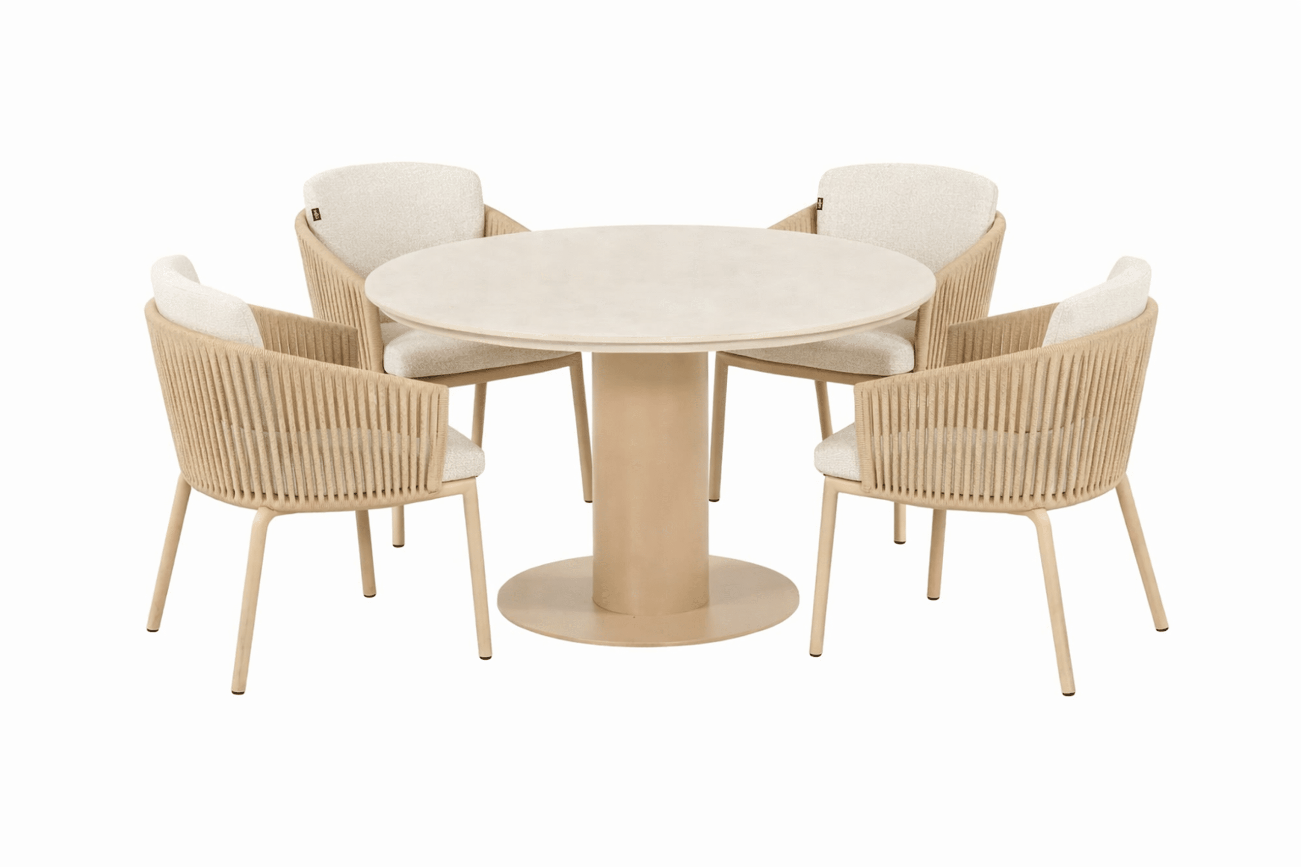 hartman sevilla/girona 120 cm dining tuinset 5 delig