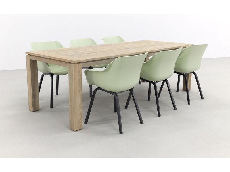 Hartman Sophie Element French/Rome grey 240 cm. tuinset - 7-delig