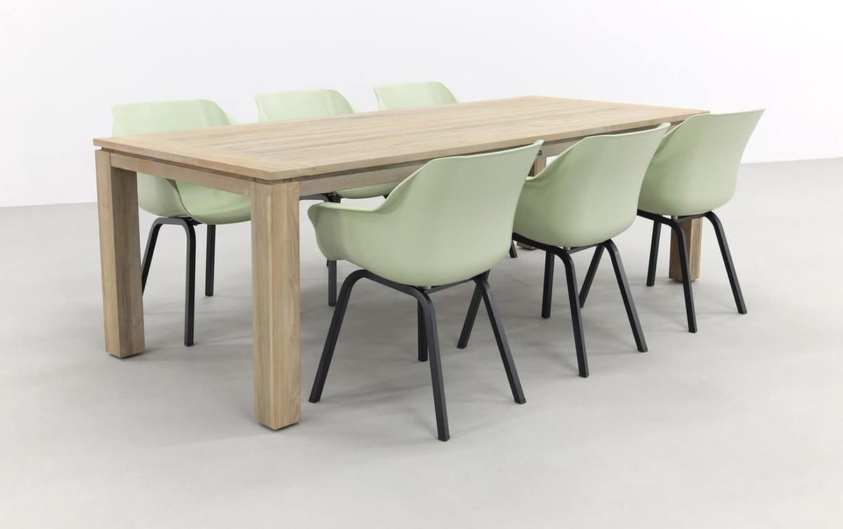 hartman sophie element french/rome grey 240 cm. tuinset 7 delig