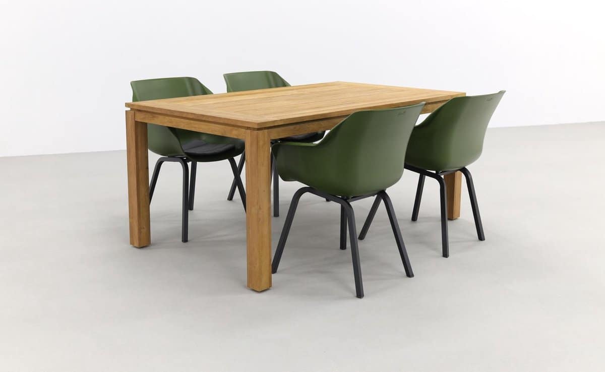 hartman sophie element mosgroen/rome brown 170 cm. tuinset 5 delig