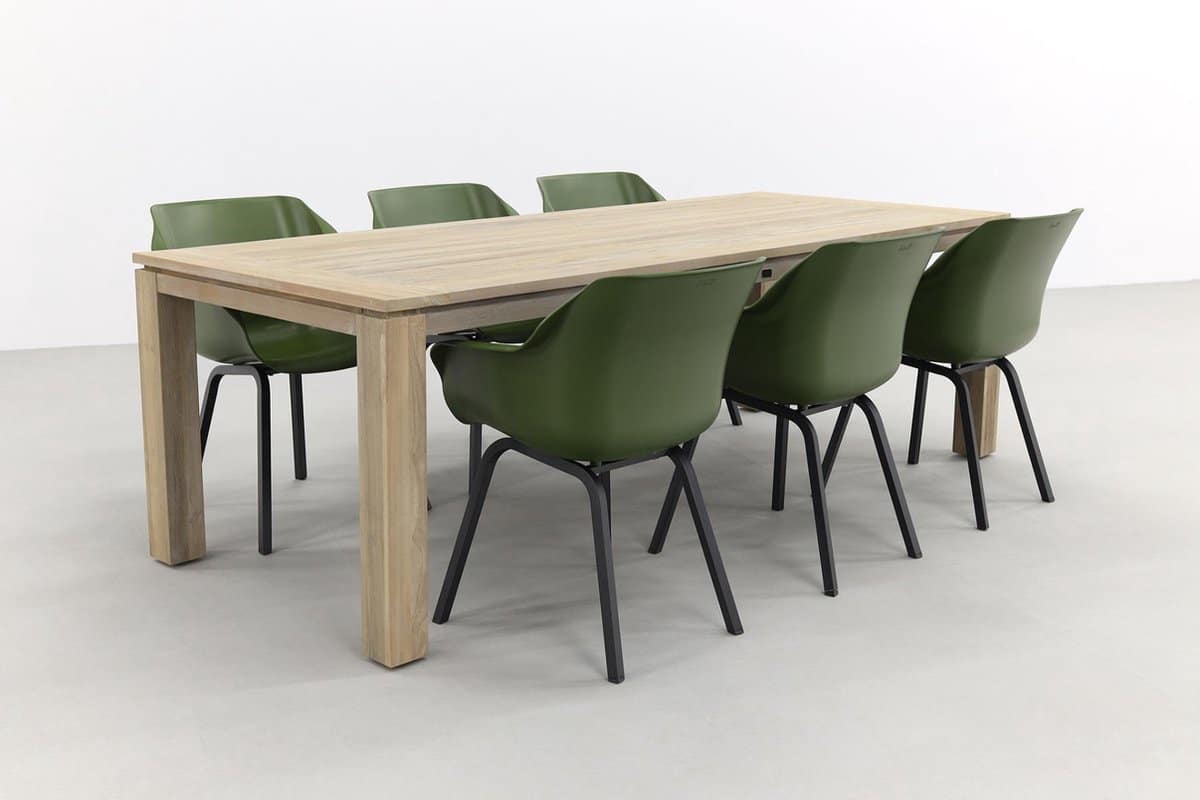 hartman sophie element mosgroen/rome grey 240 cm. tuinset 7 delig
