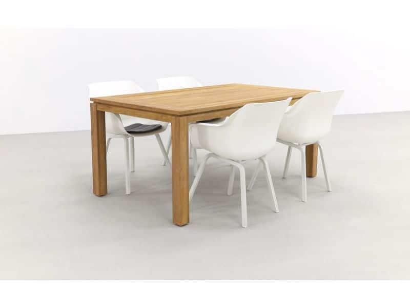 Hartman Sophie Element wit/Rome brown 170 cm. tuinset - 5-delig