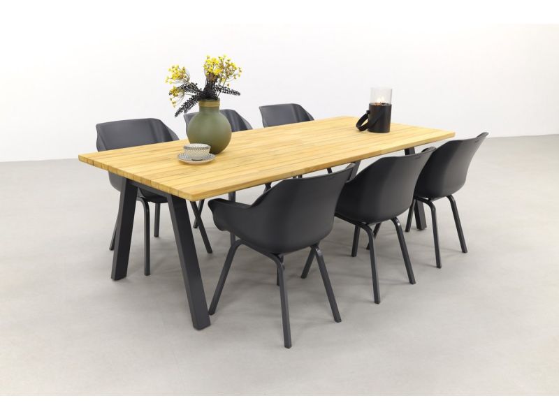 Hartman Sophie element xerix/Ambassador 240x100 cm. tuinset - 7 delig