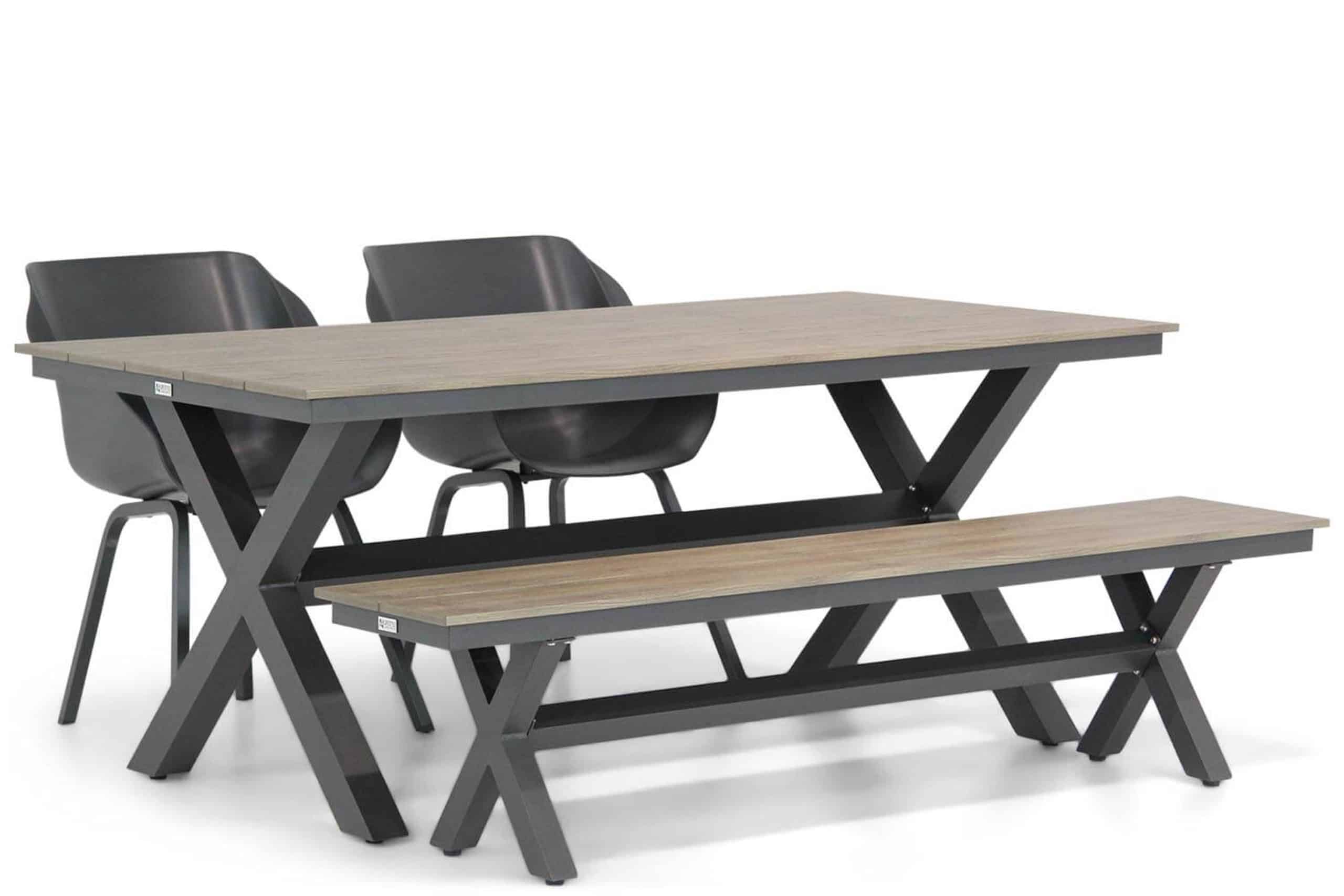 hartman sophie element/forest 180 cm dining tuinset 4 delig