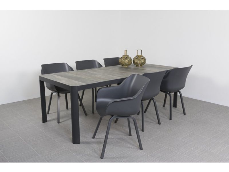 Hartman Sophie Element/Queens 220 cm. tuinset - 7-delig