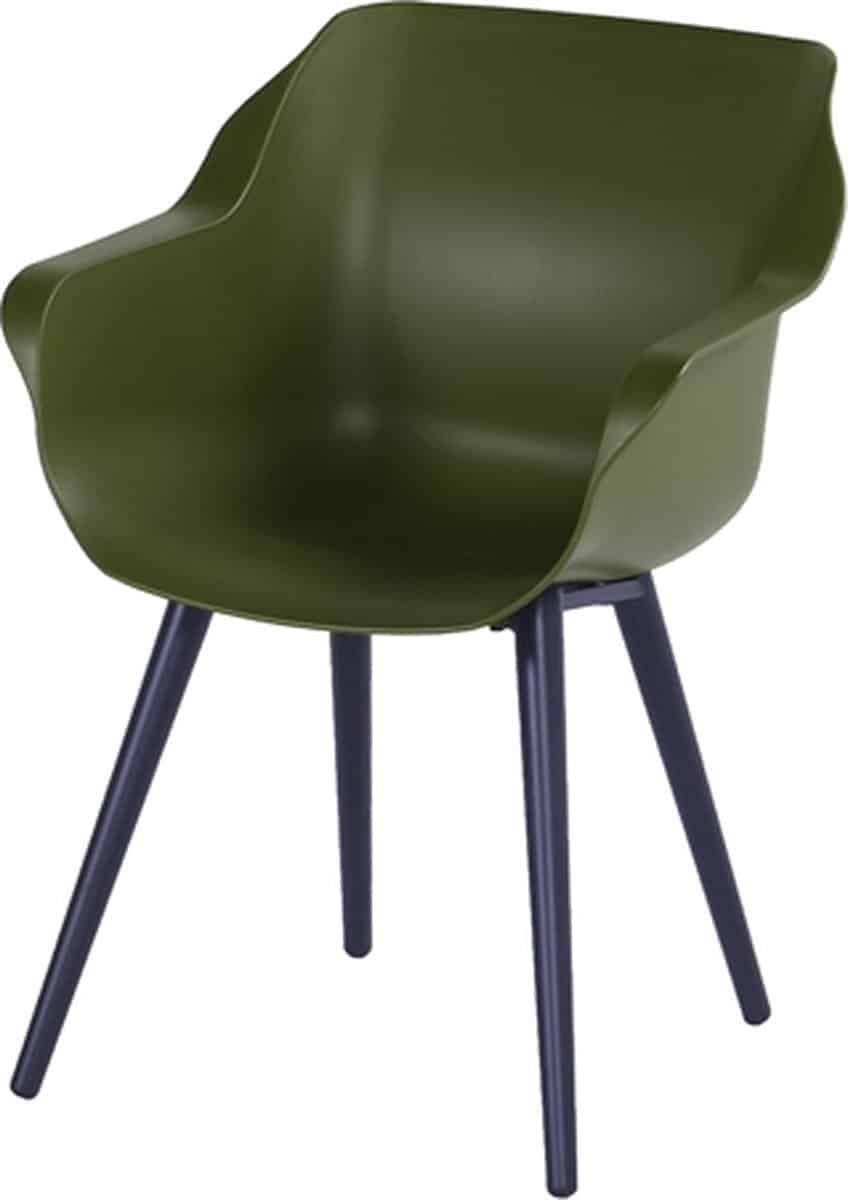 hartman sophie studio dining armstoel moss green carbon