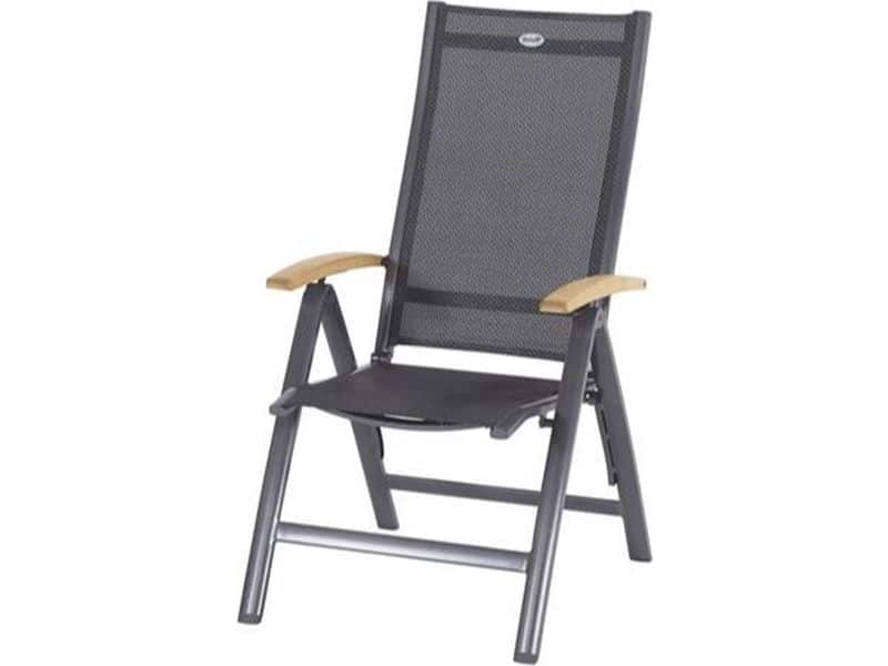 Hartman standenstoel Nomad full alu met teak armrests