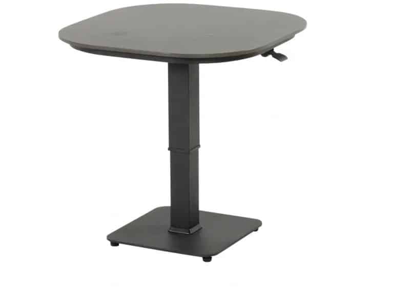 Hartman Tubb Bistro Tuintafel Zwart - 70x70 cm