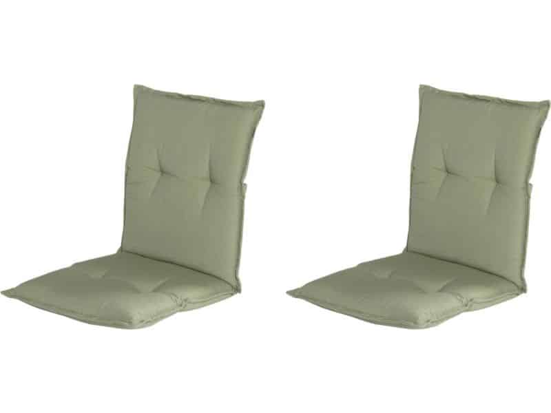 Hartman - Tuinkussen - Lage Rug - 2x - Groen