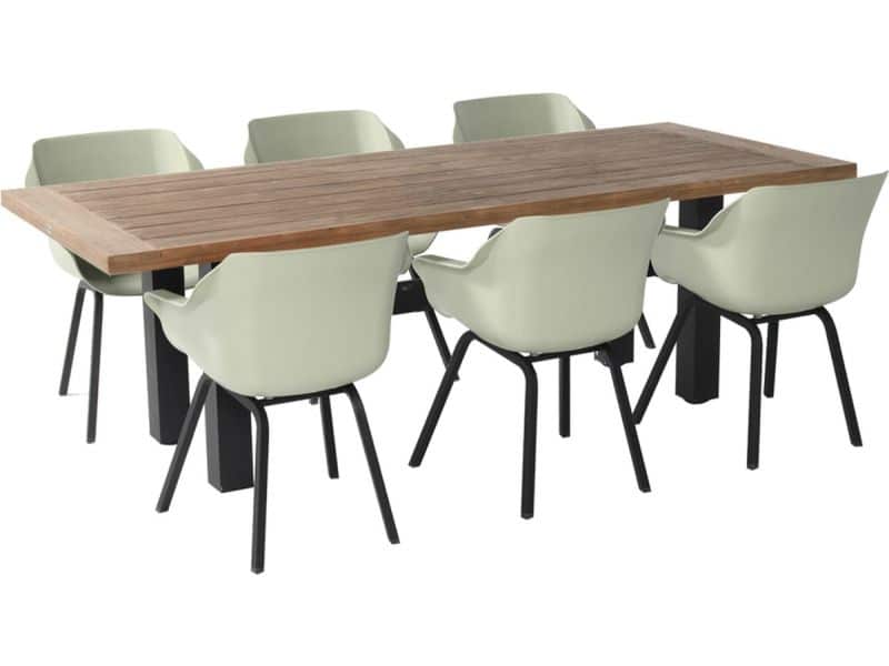 Hartman tuinset - Heron tuintafel 240 cm. + Sophie Element