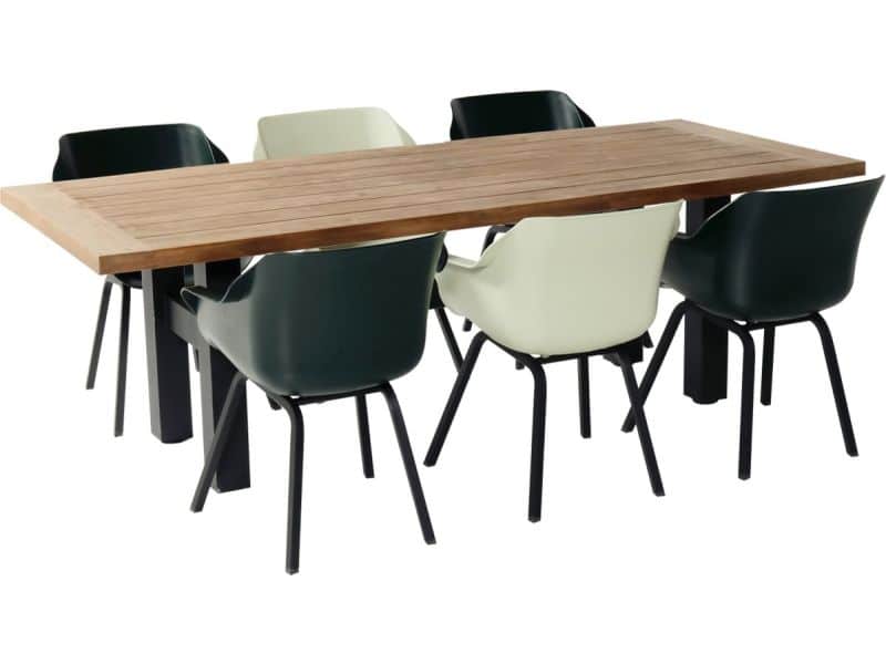 Hartman tuinset - Heron tuintafel 240 cm. + Sophie Element