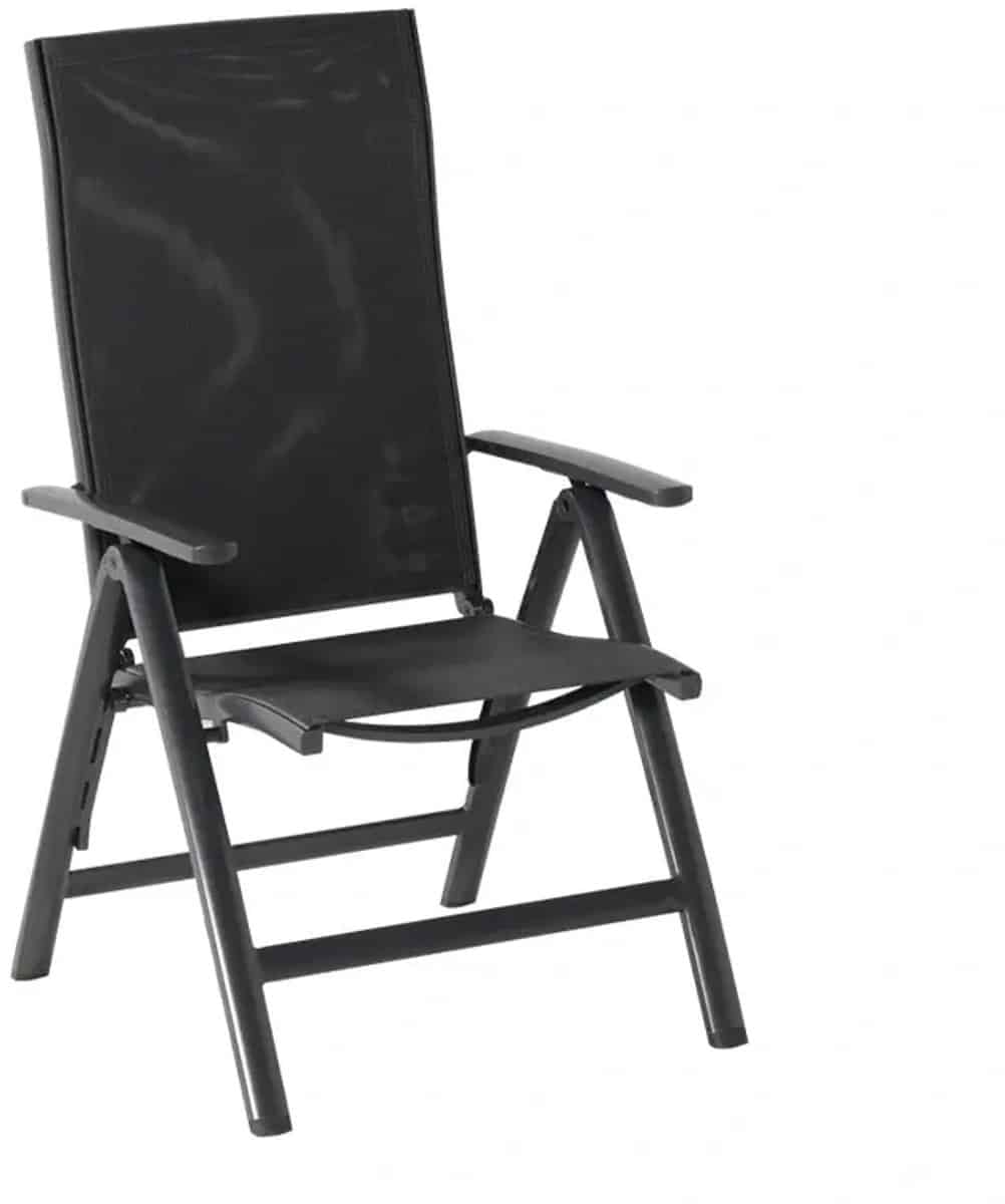 hartman tuinstoel sitges aluminium / textileen standenstoel