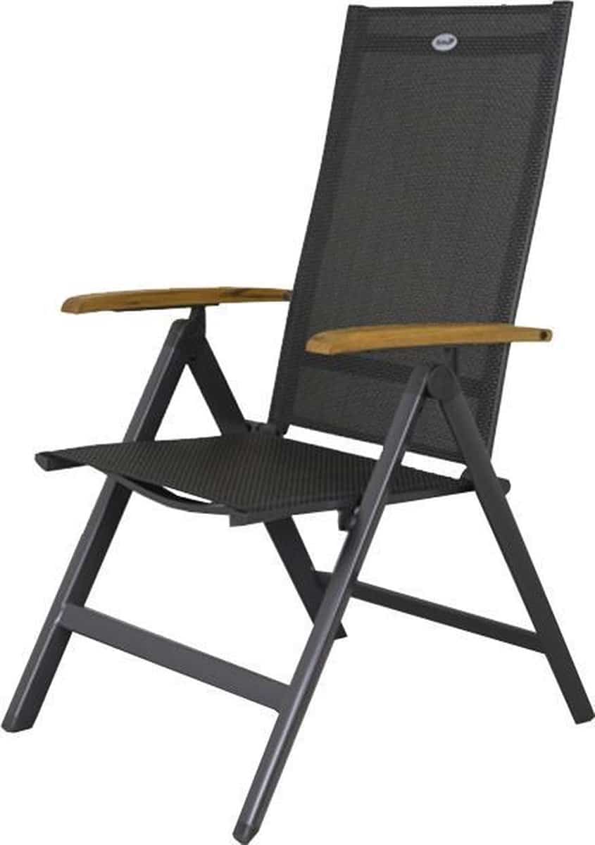 hartman verstelbare tuinstoel napoli teak armleuning