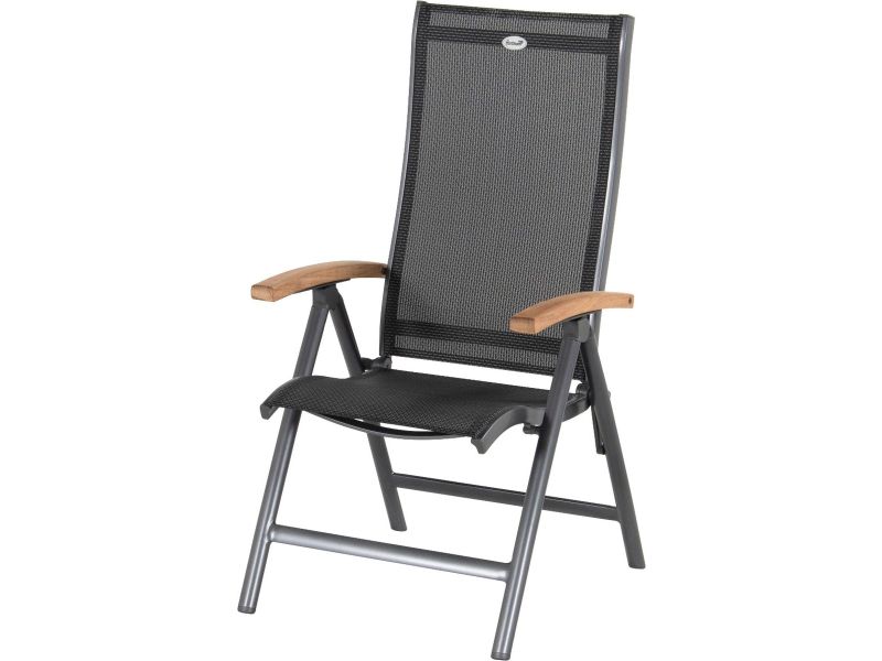 Hartman verstelbare tuinstoel Salvatore - Teak armleuning