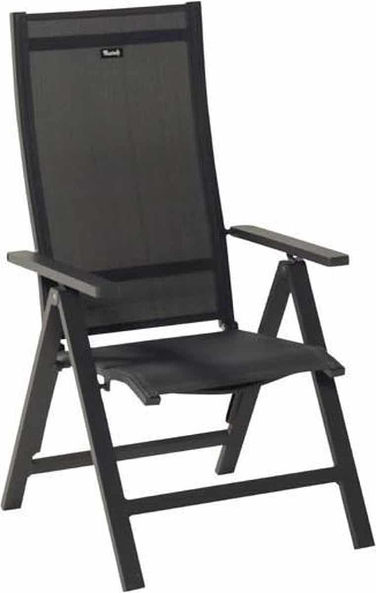hartman winslow verstelbare tuinstoel antraciet