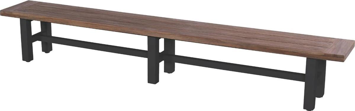 hartman yasmani eet & tuinbank 300x42x47 vintage bruin teakhout