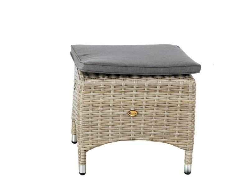 Hocker Kingston Trout Grey Oosterik Home - Oosterik home