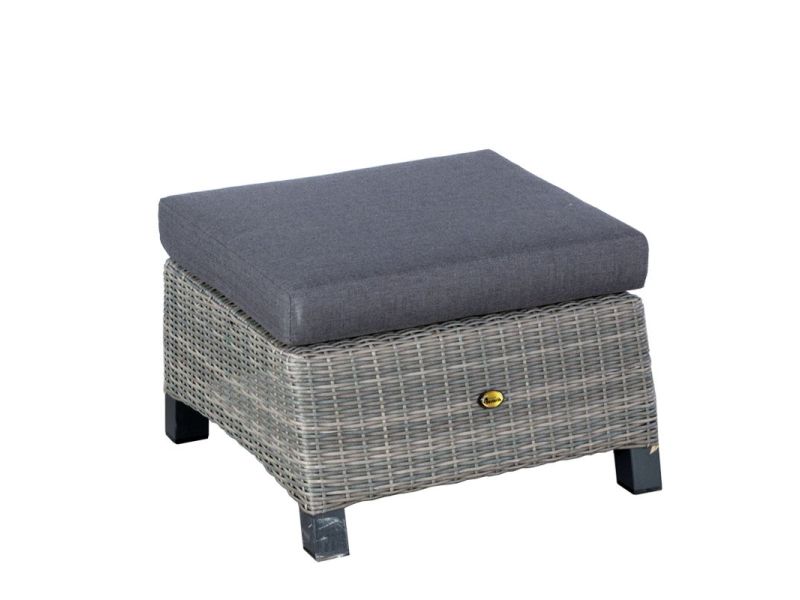 Hocker New Haven Chocolate Taupe Oosterik Home - Oosterik home