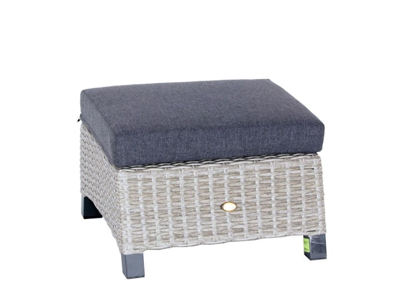 Hocker New Haven Salty Grey Oosterik Home - Oosterik home