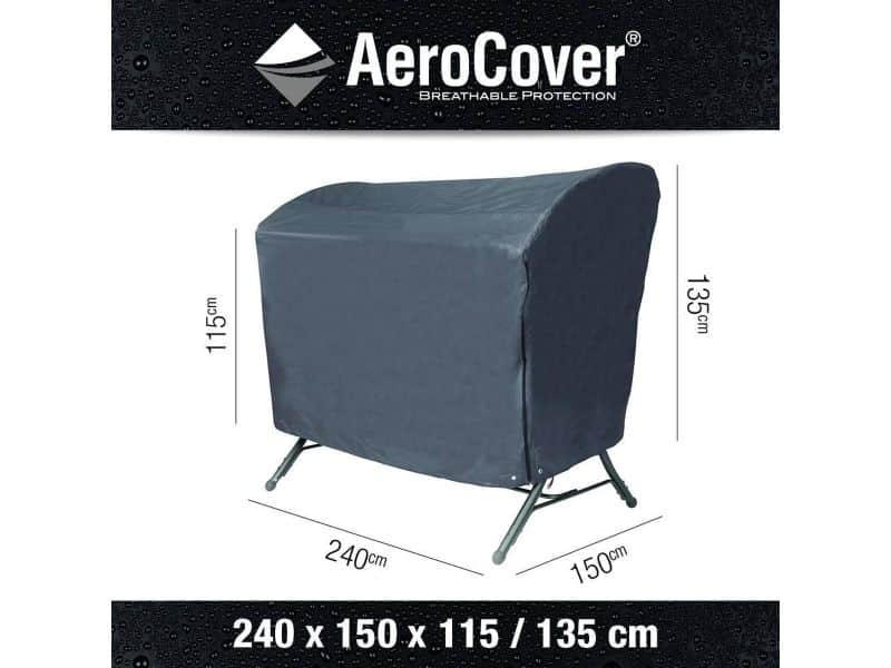 Hoes voor schommelbank 240 x 150 H: 135/115 cm