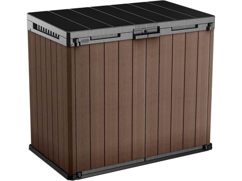 Houten Houtlook Opbergbox voor Tuin en Buitenruimte - Groot Volume